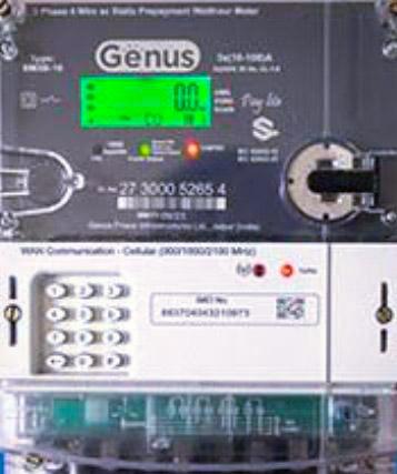 Genus Prepaid Meter Balance Check