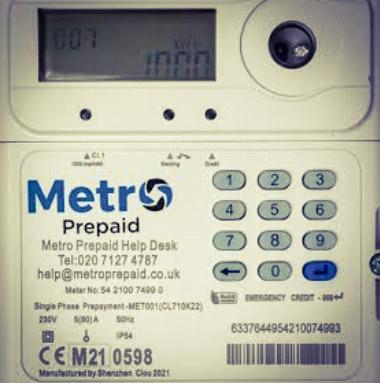 Metro Prepaid Meter Top-Up (Online, PayPoint, Card, etc.)