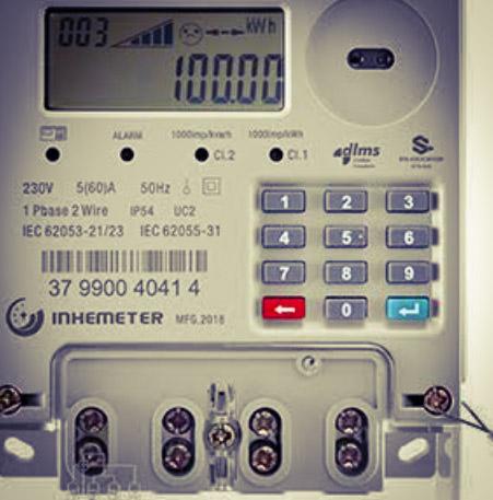 Inhemeter Prepaid Meter Codes