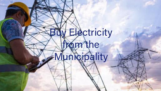 Is it cheaper to buy electricity from the municipality?
