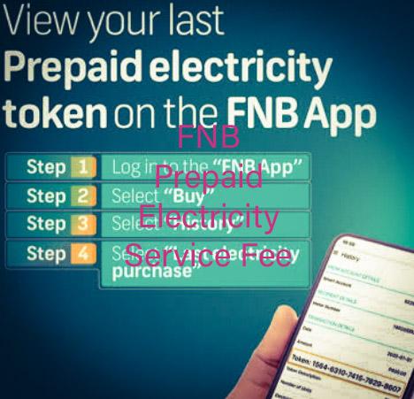 Service fee on Prepaid Electricity FNB