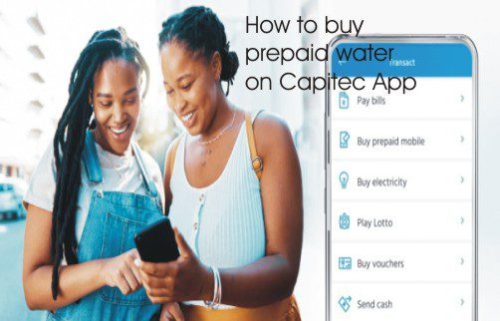 How to Buy Prepaid Water on Capitec App