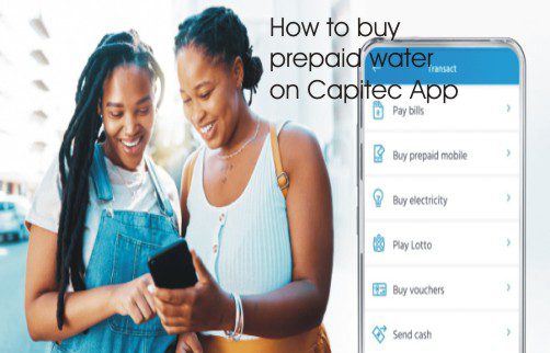 How to Buy Prepaid Water on Capitec App